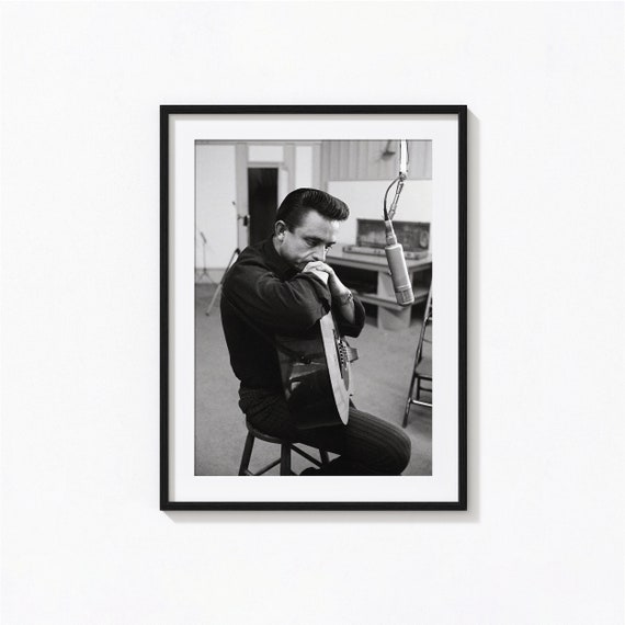 Johnny Cash Wall Print