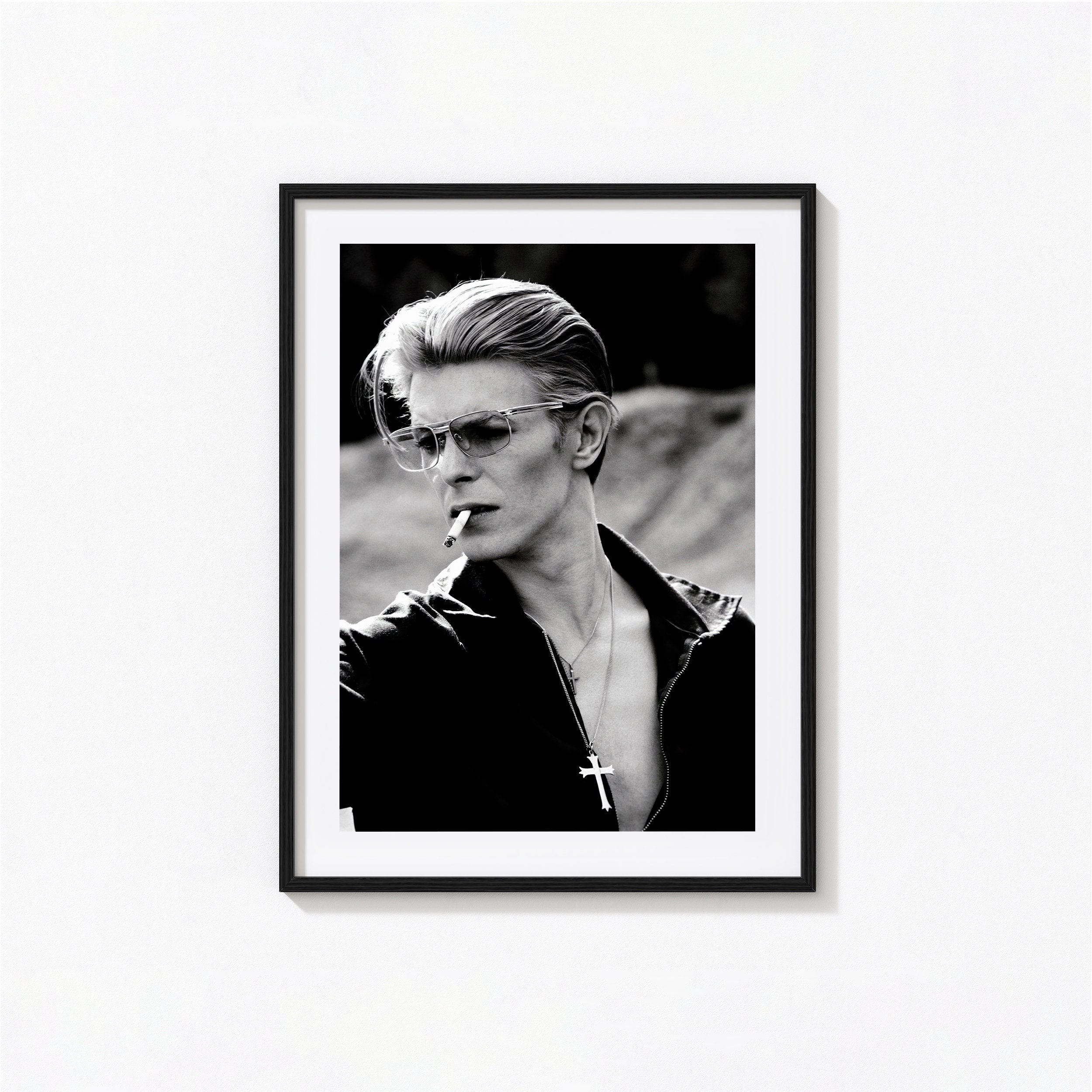 David bowie smoking Italia