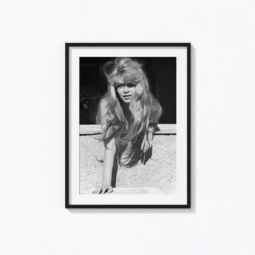 Brigitte Bardot ピクチャーレコード　非売品フォトブックレット付き Brigitte Bardot Postcard by Sam Levin Blonde French Beauty Woman