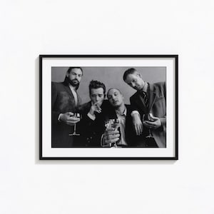 1975年のプリント、マティ・ヒーリーのポスター、バーカートアートの白黒ウォールアート、ビンテージプリント、写真プリント、美術館品質の写真アートプリント