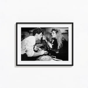 Impresión en blanco y negro de Marco Pierre, Chef cocinando, arte mural en blanco y negro, impresión vintage, impresiones fotográficas, impresión artística fotográfica con calidad de museo