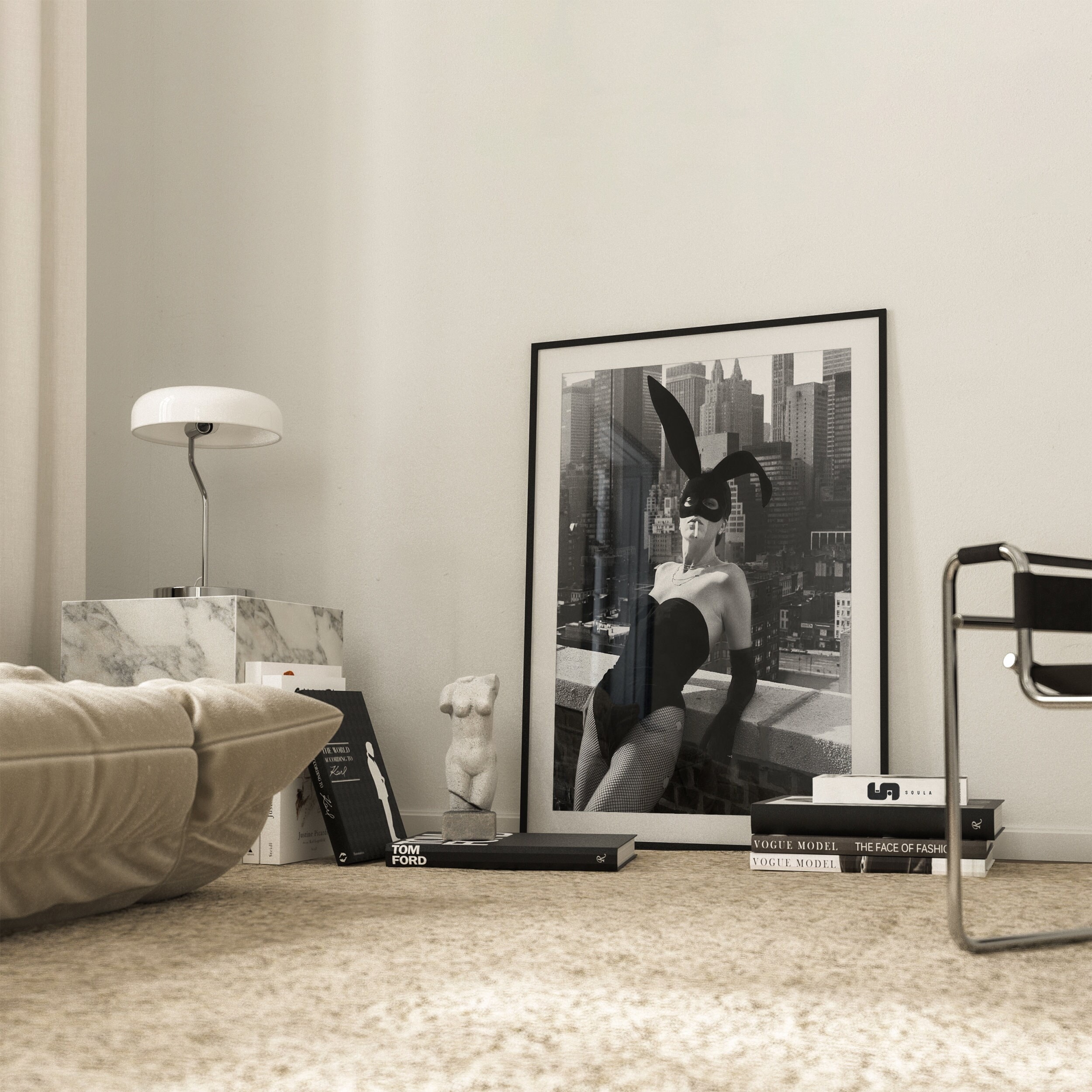 Helmut Newton Print, Elsa Peretti in New York Black and White Wall Art ...