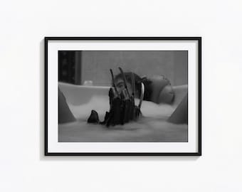 A Nightmare on Elm Street Bathroom Freddy Krueger, Bathroom Wall Art, Vintage Print, Photography Prints, Museum Quality Photo Art Print