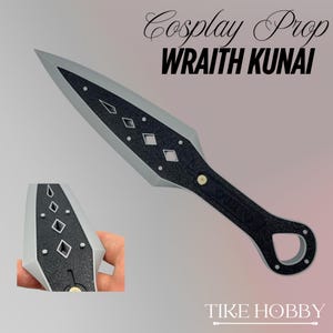 Video Game Kunai Cosplay Prop // Anime Figures // Japanese Kunai // Costume Accessories // Wraith Kunai // Battle Royal Games