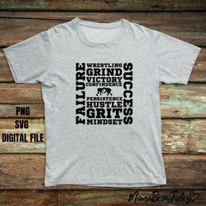 File digitale SVG di Wrestling Grind PNG