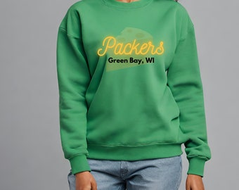 The Green Bay Packers Crewneck Sweatshirt - Where Tradition Meets Comfort!