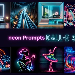 50 Nano Banana Neon Art Prompts | AI Image Guide with Examples