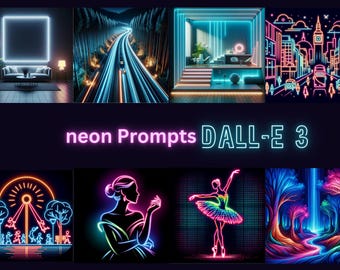 50 Nano Banana Neon Art Prompts | AI Image Guide with Examples