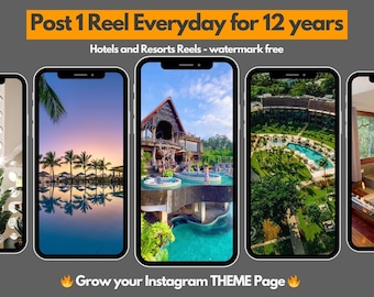 4500+ HD Hotels & Resort - Real Estate | Instagram Reel | Tiktok | Youtube Shorts | Airbnb Content | Travel Videos Bundle | Luxury Lounge
