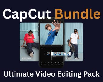 Capcut Video Editing Pack Ultimate, Presets, Color Grading, Text, Sound Effect, VFX, Light Effects, Glitch, Textures and much more
