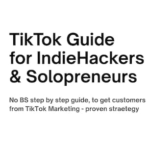 TikTok Growth Guide for Solopreneurs | Marketing Your Bootstrapped Business