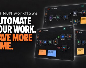 624 N8N Workflow Library | Automations for Content, AI Agents, Customer Support & Data Handling