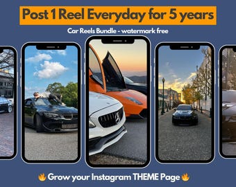 1800+ HD Car reels | Luxury Lifestyle | Instagram | tiktok | Youtube shorts | supercar video pack | automotive b roll | sports footage