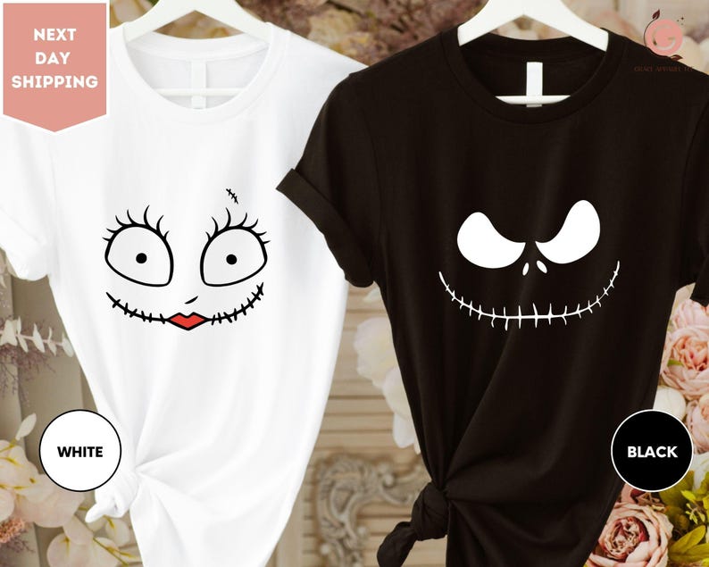 a t - shirt with a face drawn on it