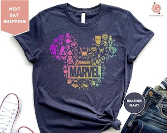 Mickey Avengers Shirt, Superhero Shirt, Disney Matching Family Shirts, Superhero Squad Shirt, Disney Avengers Shirt