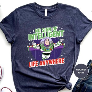 a t - shirt that says no sign of intelligent life anywhere