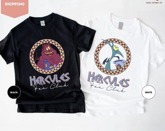 Disney Hercules Fan Club Pain And Panic Couple T-Shirt, Disneyland Family Matching Shirt, Birthday Gifts, Disney Couple Matching shirt, WDW