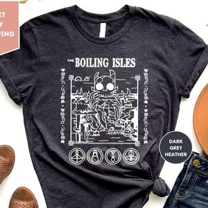 Boilng Isles The Owl House Shirts, The Owl House T-shirt, Boiling Isles Tee, Magic and Demonics Shirt, King Luz