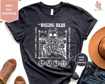 Boilng Isles The Owl House Shirts, The Owl House T-shirt, Boiling Isles Tee, Magic and Demonics Shirt, King Luz