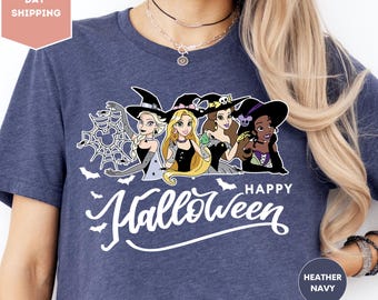 Happy Halloween Princess Shirt, Witch Princess Shirt, Disney Halloween Shirt, Disney Witch Shirt, Disneyland Princess Shirts, Witch Shirt
