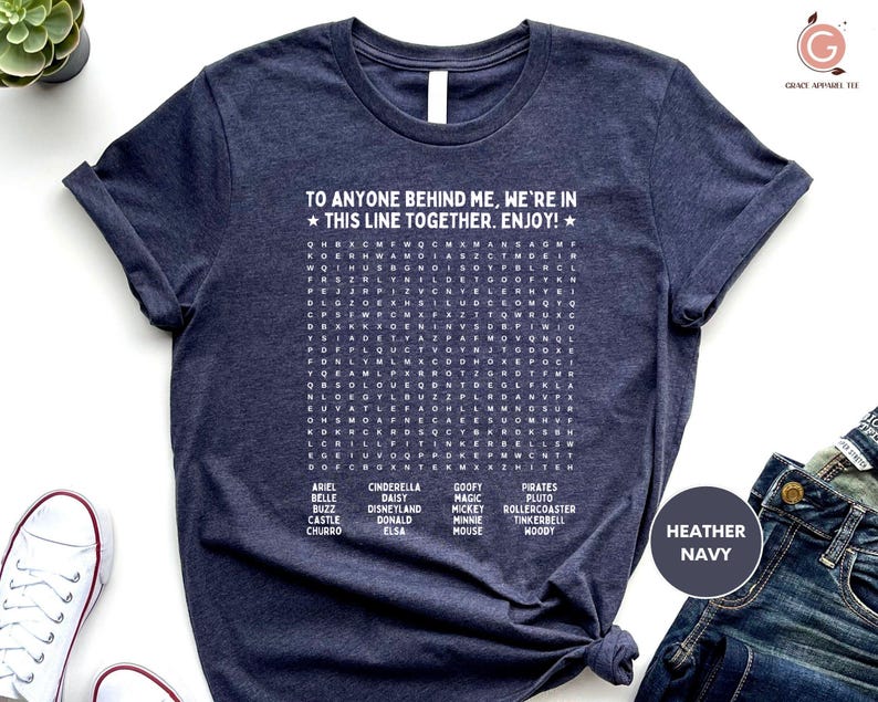 a t - shirt that says to anyone behind me we're in this line
