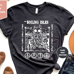 Boilng Isles The Owl House Shirts, The Owl House T-shirt, Boiling Isles Tee, Magic and Demonics Shirt, King Luz