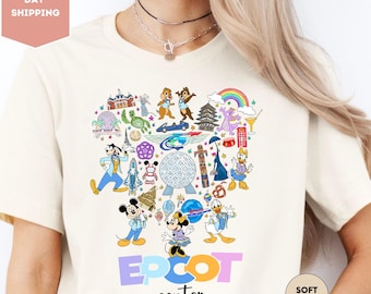 Epcot Center Mickey and Friends Artist Shirt, Disney Epcot International Festival of the Arts 2025 Matching Shirt, WDW Resort Family Holiday