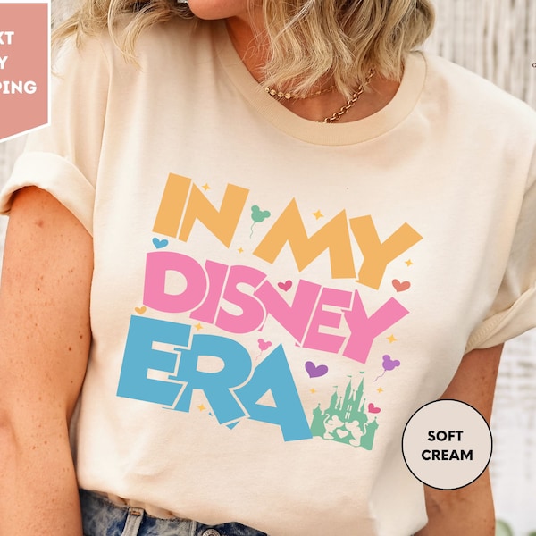 In My Disney Era Shirt, Disney Trip Shirt, Disney Aesthetic Shirt, Disneyworld Shirt, Disney Family Shirt