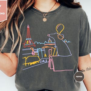 Disney Ratatouille Chef Shirt, Comfort Colors Ratatouille Tee, Little Chef Remy, Remy Disney Paris T-Shirt, Disney Ratatouille Chef