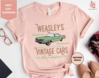 Wizard Flying Car Shirt, Vintage Flying Cars, Wizard Shirt, Weasley Shirt, Bookish Tee, Universal T-Shirt