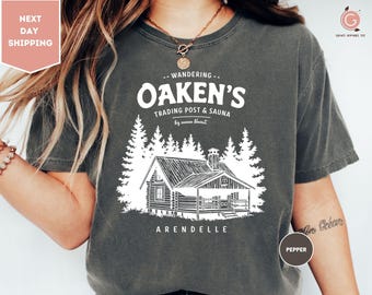 Comfort Colors Wandering Oaken's Trading Post and Sauna T-shirt, Arendelle Shirt, Disney Frozen Shirt, Frozen Disney Tee, Disney Dad Shirt