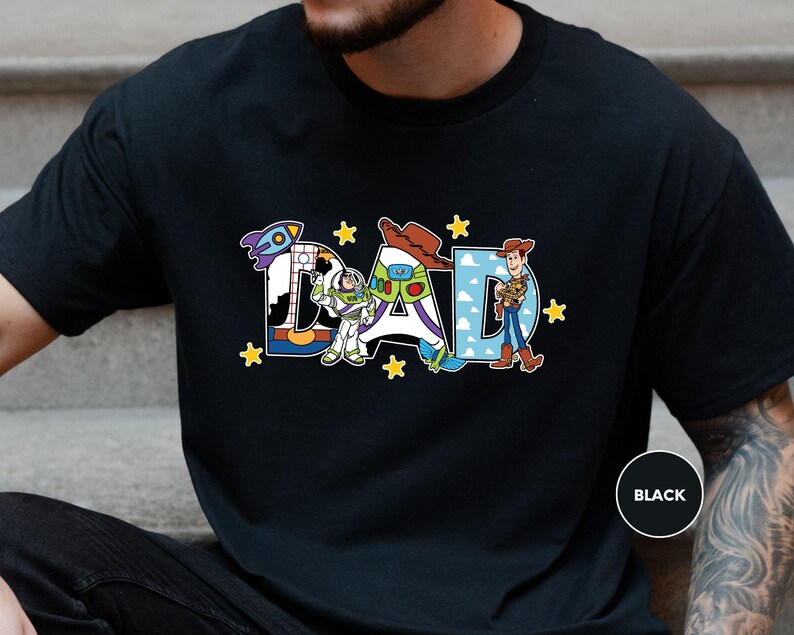 Toy Story Dad Shirt, Mouse Dad Shirt, Toy Story Dad Sweatshirt, Fathers Day Gift, Gift For Dad, New Dad Gift image 3
