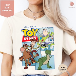 Disney Pixar Toy Story  Shirt, Disney Toy Story Shirt, Buzz Lightyear Woody Alien Jessie Shirt, Toy Story Birthday Shirt, Disneyworld Shirt