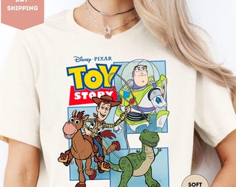 Disney Pixar Toy Story  Shirt, Disney Toy Story Shirt, Buzz Lightyear Woody Alien Jessie Shirt, Toy Story Birthday Shirt, Disneyworld Shirt