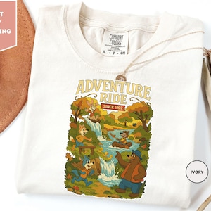 Comfort Colors Adventure Ride Shirt, Disney Rides T-Shirt, Magic Kingdom Shirt, Disneyland Matching Trip Shirts, Disney Family Trip Shirt