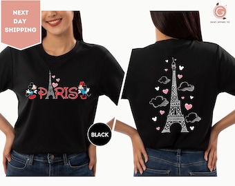 Disney Paris Shirt, Mickey Minnie Shirt, Disneyland Paris Vacation Shirt, Family Matching Paris Shirt, Disney Trip Shirt