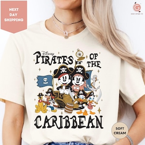 Disney Pirates Of The Caribbean Disney Shirt, Disney Family Vacation Shirt, Mickey and Friends Caribbean Shirt, Disneyworld Shirt, WDW Shirt