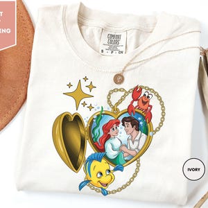 Comfort Colors Disney Little Mermaid Shirt, Little Mermaid Ariel Shirt, Ariel Mermaid Shirt, Disney Ariel Shirt, Girls Ariel Mermaid Shirt