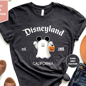 Disneyland California Halloween Shirt, Disney Ghost Halloween Tshirt, Mickey Mouse Shirt, Halloween Disneyland Trip Tshirt, Disneyland Shirt