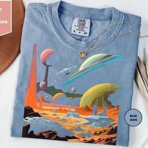 Comfort Colors Space Battle-shirt, sci-fi-shirt, shirt Galaxy Wars, shirt Cosmic Fighter, shirt astronomie, shirt Galaxy, T-shirt Galaxy, shirt geeky cadeau