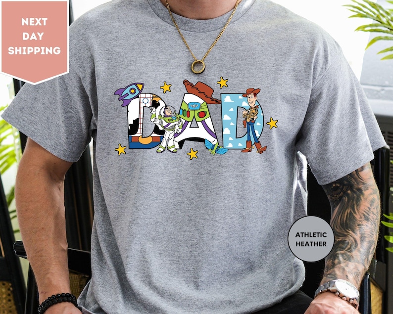 Toy Story Dad Shirt, Mouse Dad Shirt, Toy Story Dad Sweatshirt, Fathers Day Gift, Gift For Dad, New Dad Gift image 1