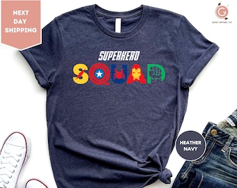 Super Hero Squad Shirt, Disney Shirt, Super Hero Shirt, Disney Mickey Shirt, Disney Family Shirts, Birthday Matching Shirt