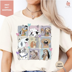 Disney Dogs Shirt, Dog Lovers T-Shirt, Disneyland Shirt, Disney Shirt, Disney World Shirt, Dog Shirt, Cute Disney Dog Shirt, Disneyworld Tee