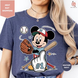 Mickey Baseball Shirt, Disney Sports Shirt, Mickey Mouse Baseball Shirt, Mickey Head Shirt, Baseball Shirt, Baseball Lover Shirt, Disney Tee