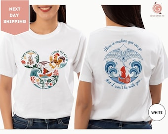 Disney Moana Shirt, Come What May I Know The Way Shirt, Disney Matching T-shirt, Moana Family Vacation Shirt, Disney Princess Moana T-Shirt