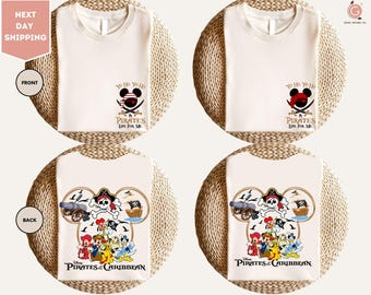 Mickey & Friends Disney Pirates Shirt, Yo Ho Yo Ho A Pirate's Life for Me Shirt, Family Pirates of the Caribbean Shirt, Disney Cruise Shirt