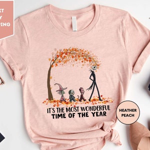It&#39;s The Most Wonderful Time Of Year, Before Christmas Shirt, Fall Shirt, Christmas Shirt, Halloween Gifts Tee