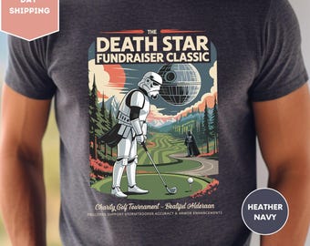 Camiseta de golf de Darth Vader, divertida camiseta de golf de Star Wars, divertida camiseta de golf de Star Wars, camiseta deportiva de Star Wars, camiseta de golf de Disney, camiseta de Disney