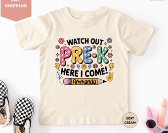 Pre-K Shirt Back To School Shirt, This Episode Is Called PreK Shirt, First Day of School Shirt, Pre-K Teacher Shirt, Personalized Name Shirt