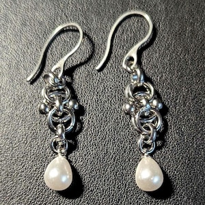Goth Princess Chain Earrings